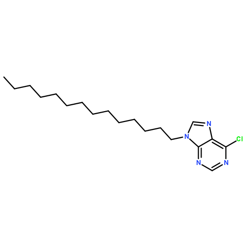 6-chloro-9-tetradecyl-9H-purine