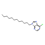 6-chloro-9-dodecylpurine