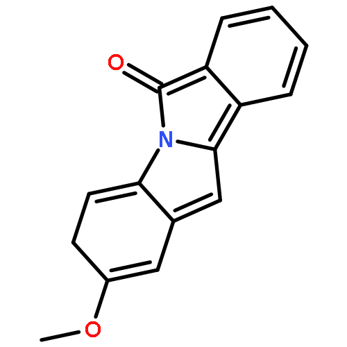 6H-ISOINDOLO[2,1-A]INDOL-6-ONE, 2-METHOXY-