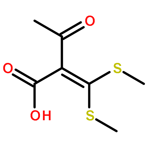 Butanoic acid, 2-[bis(methylthio)methylene]-3-oxo-