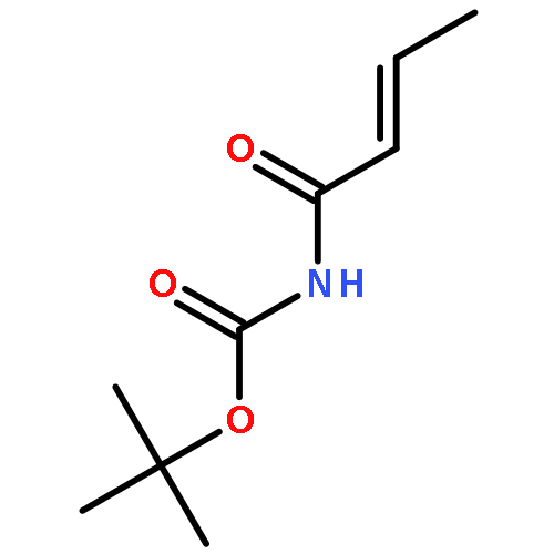 Carbamic acid, [(2E)-1-oxo-2-butenyl]-, 1,1-dimethylethyl ester