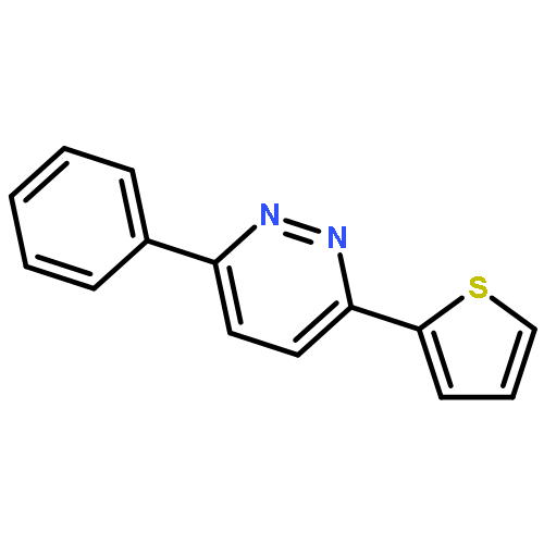 PYRIDAZINE, 3-PHENYL-6-(2-THIENYL)-