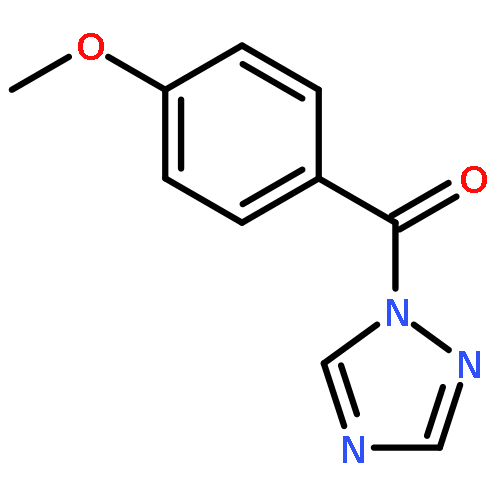 1H-1,2,4-TRIAZOLE, 1-(4-METHOXYBENZOYL)-