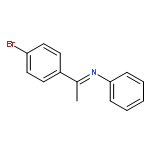 Benzenamine, N-[1-(4-bromophenyl)ethylidene]-