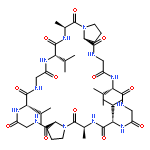 CYCLO(L-ALANYL-L-PROLYLGLYCYL-L-VALYLGLYCYL-L-VALYL-L-ALANYL-L-PROLYLGLYCYL-L-VALYLGLYCYL-L-VALYL)