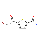 5-(2-bromoacetyl)thiophene-2-carboxamide