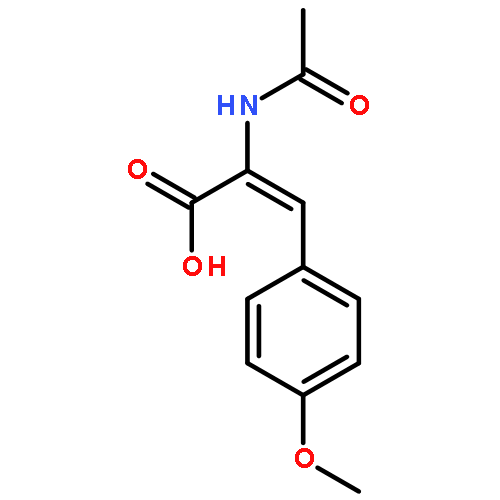 2-(acetylamino)-3-(4-methoxyphenyl)prop-2-enoic acid