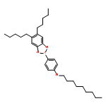 1,3,2-BENZODIOXABOROLE, 2-[4-(NONYLOXY)PHENYL]-5,6-DIPENTYL-