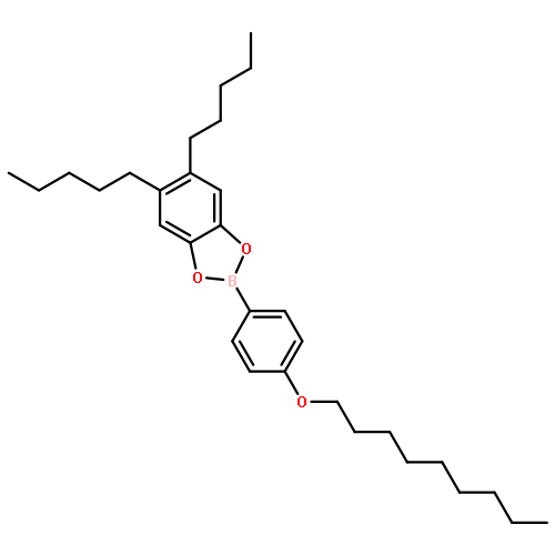 1,3,2-BENZODIOXABOROLE, 2-[4-(NONYLOXY)PHENYL]-5,6-DIPENTYL-