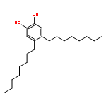 1,2-Benzenediol, 4,5-dioctyl-