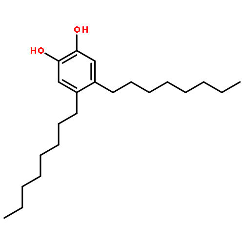 1,2-Benzenediol, 4,5-dioctyl-