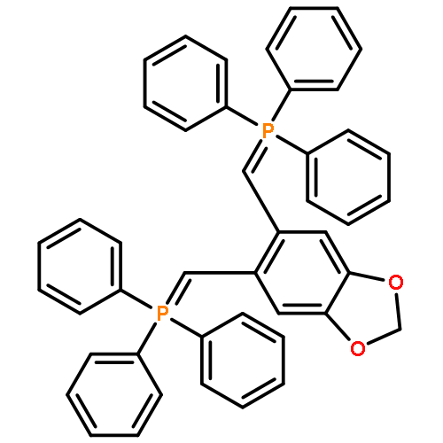 1,3-Benzodioxole, 5,6-bis[(triphenylphosphoranylidene)methyl]-