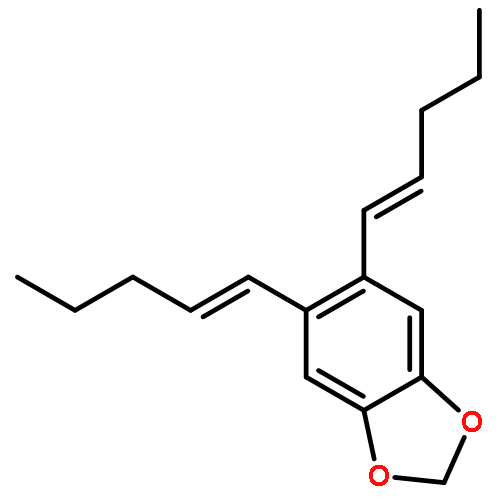 1,3-BENZODIOXOLE, 5,6-DI-1-PENTENYL-