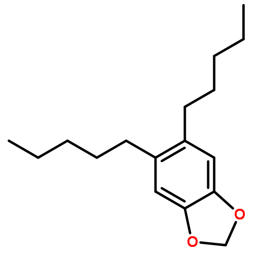 1,3-Benzodioxole, 5,6-dipentyl-