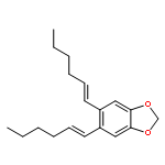 1,3-BENZODIOXOLE, 5,6-DI-1-HEXENYL-