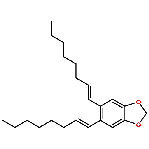 1,3-Benzodioxole, 5,6-di-1-octenyl-