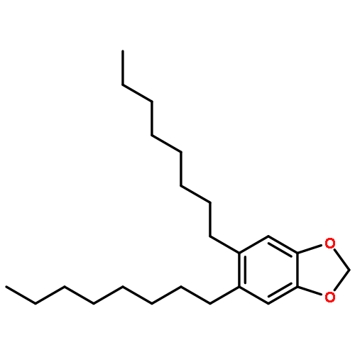 1,3-Benzodioxole, 5,6-dioctyl-