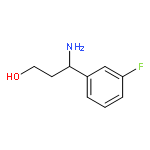 3-Amino-3-(3-fluorophenyl)propan-1-ol