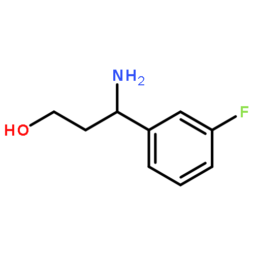 3-Amino-3-(3-fluorophenyl)propan-1-ol