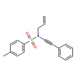 Benzenesulfonamide, 4-methyl-N-(phenylethynyl)-N-2-propenyl-