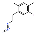 BENZENE, 1-(2-AZIDOETHYL)-2,5-DIIODO-4-METHYL-