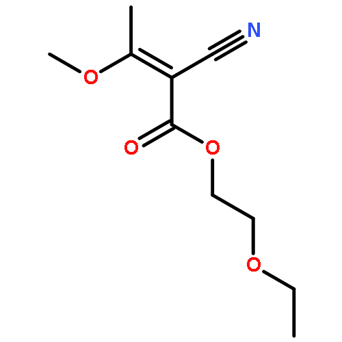 2-Butenoic acid, 2-cyano-3-methoxy-, 2-ethoxyethyl ester