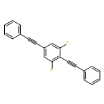 BENZENE, 1,3-DIFLUORO-2,5-BIS(PHENYLETHYNYL)-