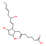 (9alpha,11alpha,13E,15S,17Z)-9,11,15-trihydroxy-6-oxoprosta-13,17-dien-1-oic acid