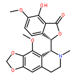 (S)-7-hydroxy-6-methoxy-3-((R)-4-methoxy-6-methyl-5,6,7,8-tetrahydro[1,3]dioxolo-[4,5-g]isoquinolin-5-yl)isobenzofuran-1(3H)-one