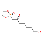 Phosphonic acid, (7-hydroxy-2-oxoheptyl)-, dimethyl ester