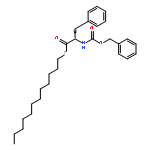 (S)-S-dodecyl 2-(((benzyloxy)carbonyl)amino)-3-phenylpropanethioate