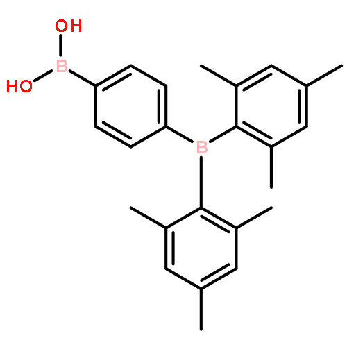 BORONIC ACID, [4-[BIS(2,4,6-TRIMETHYLPHENYL)BORYL]PHENYL]-