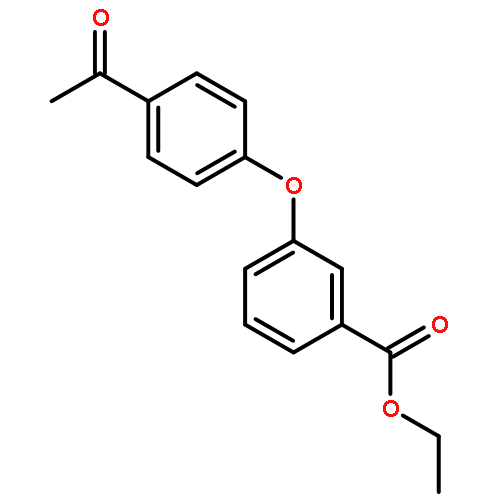 BENZOIC ACID, 3-(4-ACETYLPHENOXY)-, ETHYL ESTER