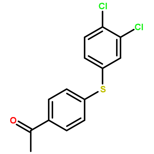 Ethanone, 1-[4-[(3,4-dichlorophenyl)thio]phenyl]-