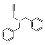 Benzenemethanamine, N-(phenylmethyl)-N-2-propynyl-