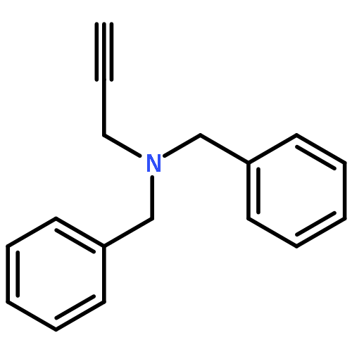 Benzenemethanamine, N-(phenylmethyl)-N-2-propynyl-