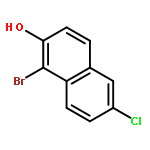 2-Naphthalenol, 1-bromo-6-chloro-