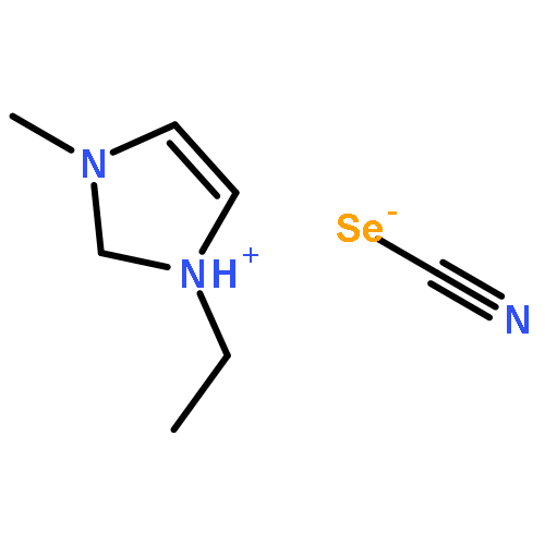 1H-Imidazolium, 1-ethyl-3-methyl-, selenocyanate