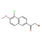 Ethanone, 2-bromo-1-(5-chloro-6-methoxy-2-naphthalenyl)-