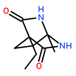 2,6-DIAZABICYCLO[2.2.2]OCTANE-3,5-DIONE, 4-ETHYL-1-METHYL-