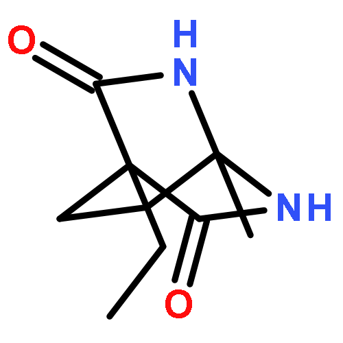 2,6-DIAZABICYCLO[2.2.2]OCTANE-3,5-DIONE, 4-ETHYL-1-METHYL-