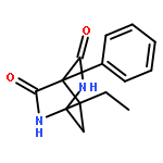 2,6-DIAZABICYCLO[2.2.2]OCTANE-3,5-DIONE, 1-ETHYL-4-PHENYL-