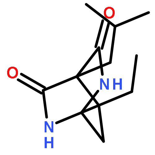 2,6-Diazabicyclo[2.2.2]octane-3,5-dione, 1-ethyl-4-(2-methylpropyl)-