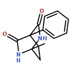 2,6-DIAZABICYCLO[2.2.2]OCTANE-3,5-DIONE, 1-METHYL-4-PHENYL-