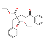 Propanedioic acid, (3-oxo-3-phenylpropyl)(phenylmethyl)-, diethyl ester