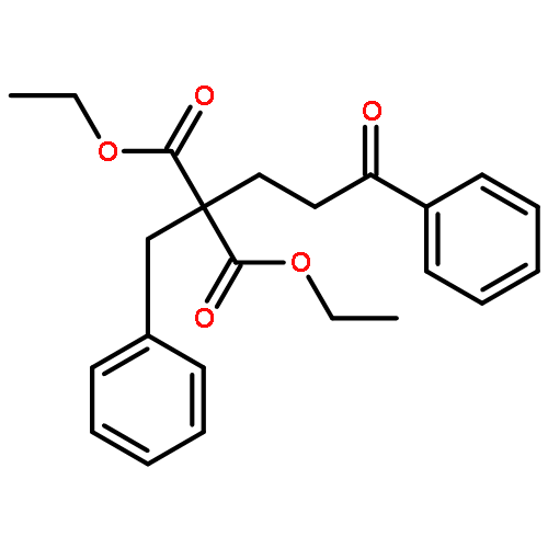 Propanedioic acid, (3-oxo-3-phenylpropyl)(phenylmethyl)-, diethyl ester