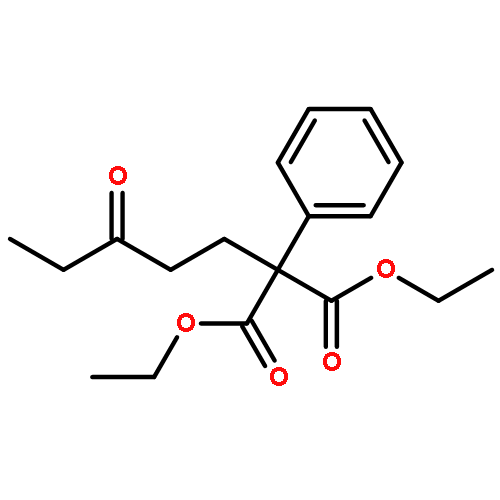 Propanedioic acid, (3-oxopentyl)phenyl-, diethyl ester