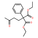 Propanedioic acid, (3-oxobutyl)phenyl-, diethyl ester