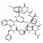 CYCLO(L-ASPARAGINYL-L-CYSTEINYL-L-TYROSYL-L-VALYL-L-ORNITHYL-L-LEUCYL-D-PHENYLALANYL-L-PROLYL-L-PHENYLALANYL-D-PHENYLALANYL)