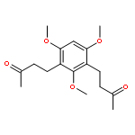 2-BUTANONE, 4,4'-(2,4,6-TRIMETHOXY-1,3-PHENYLENE)BIS-